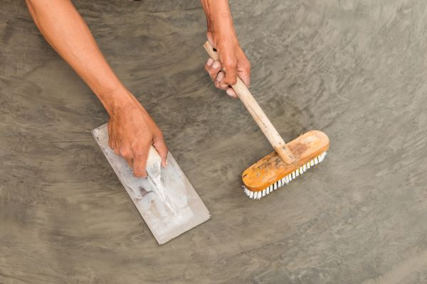 Driveway Concrete Staining in Redmond