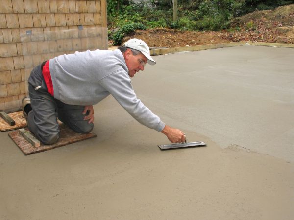 Concrete Slab Finishing in Redmond