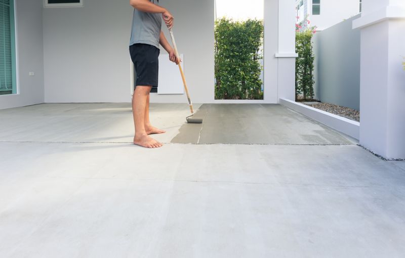 Garage Concrete Finishing