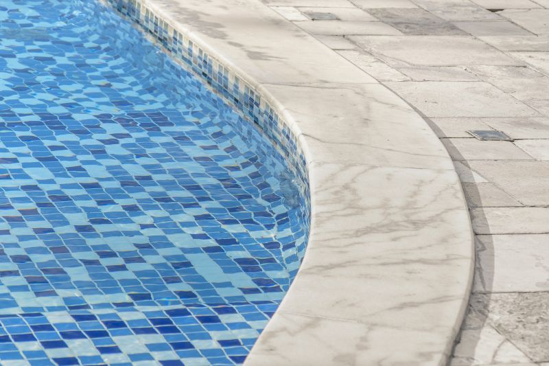 Stylish Poolside Surface